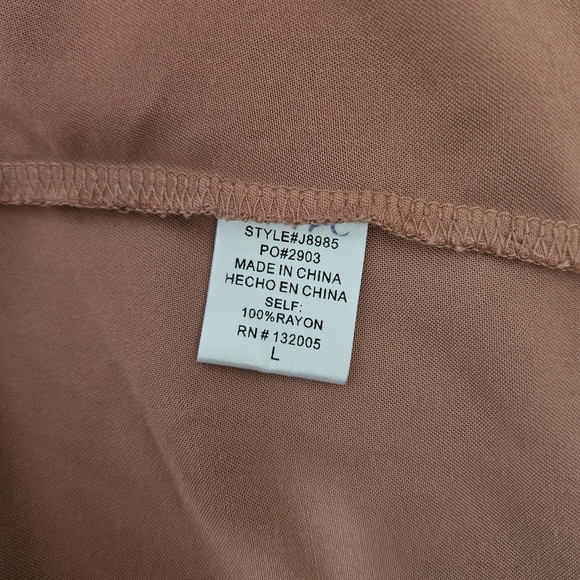 Entro by Anthropologie Open-Front Waterfall Cardigan Size L - Picture 6 of 8